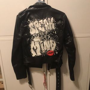 Rue21 size medium faux leather jacket